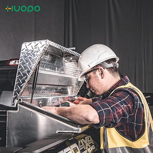 Miniatura 9 de Amortiguadores de gas de 10 pulgadas, 45 libras200N, soporte de elevación de resorte para caja de herramientas de recogida de camión, tapa de caja