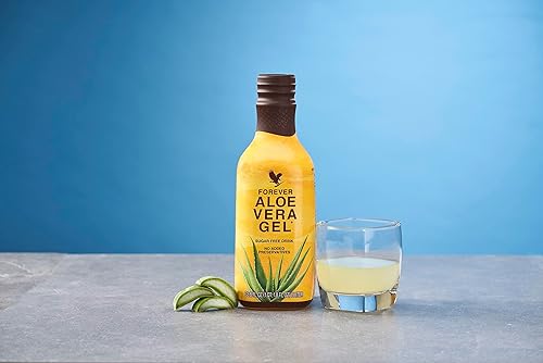 Miniatura 3 de Jugo de aloe vera (paquete de 2) Ayuda digestiva de sabor simple hecho de gel de aloe vera puro 99.7%, sin conservantes añadidos para el sabor