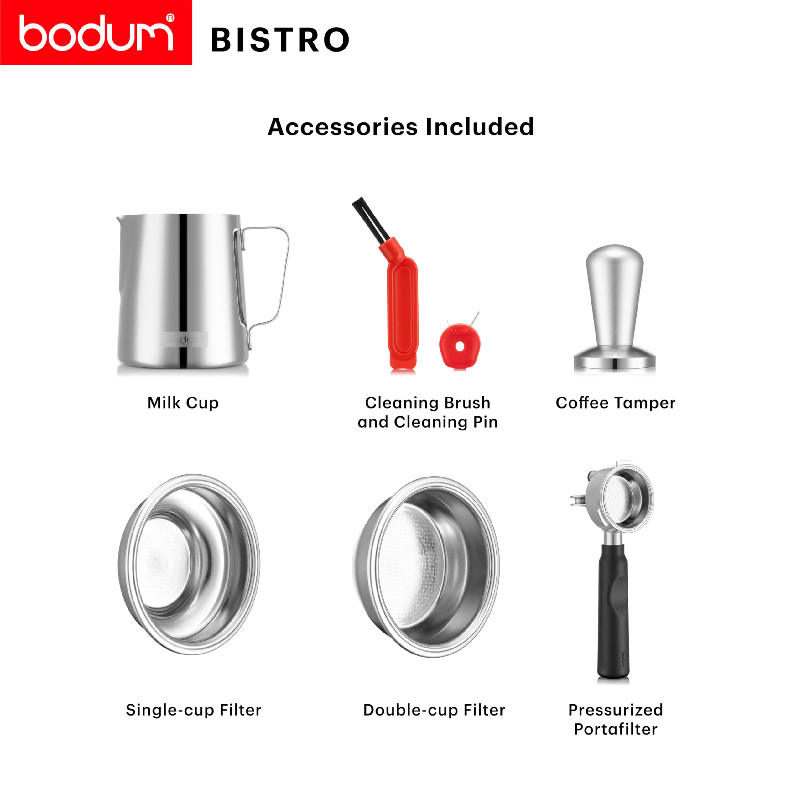 Amazon.co.jp: Bodum Bistro 電動エスプレッソマシン ステンレス