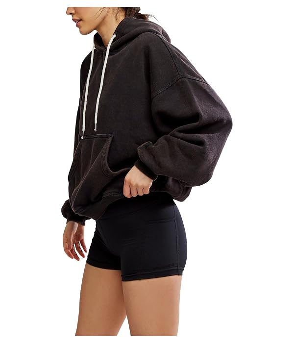 Free People Womens Ctw Final Call Hoodie Black XL by Free People - Image 2