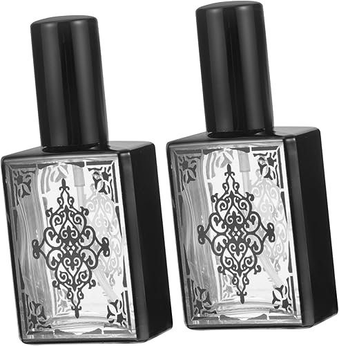 Miniatura 4 de EXCEART Botella de vidrio de 4 piezas de viaje de niebla fina