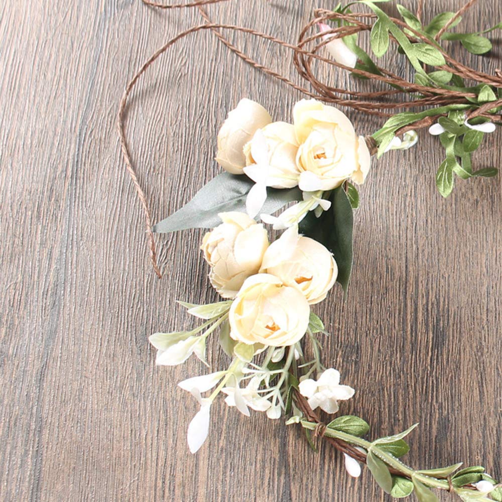 Amazon.com : YAXAMING Halloween Rose Flower Headband Floral  display picture 1