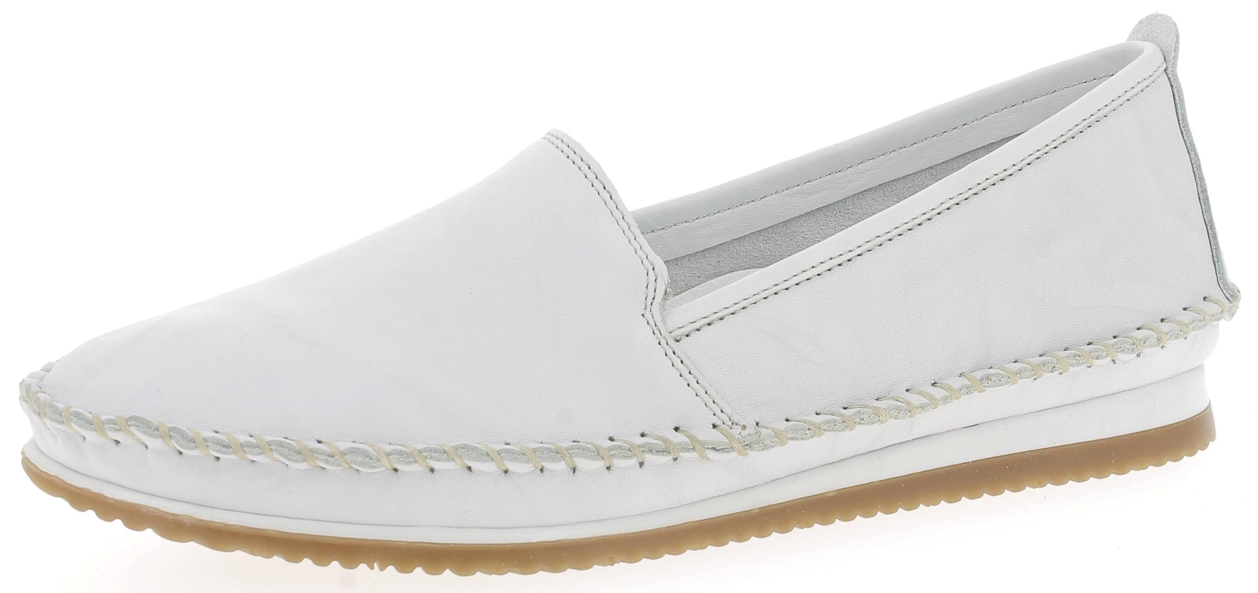 Andrea Conti 1889601 Women’s Loafer, Weiß, 5 UK