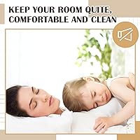 Vista 6 de Zonon Sellos autoadhesivos para esquinas de puerta, burletes para puerta, marco de sellado de espuma para protección contra la intemperie, Marrón