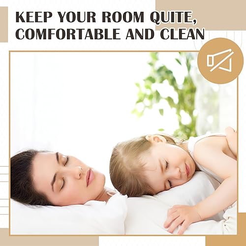 Miniatura 6 de Zonon Sellos autoadhesivos para esquinas de puerta, burletes para puerta, marco de sellado de espuma para protección contra la intemperie, Marrón