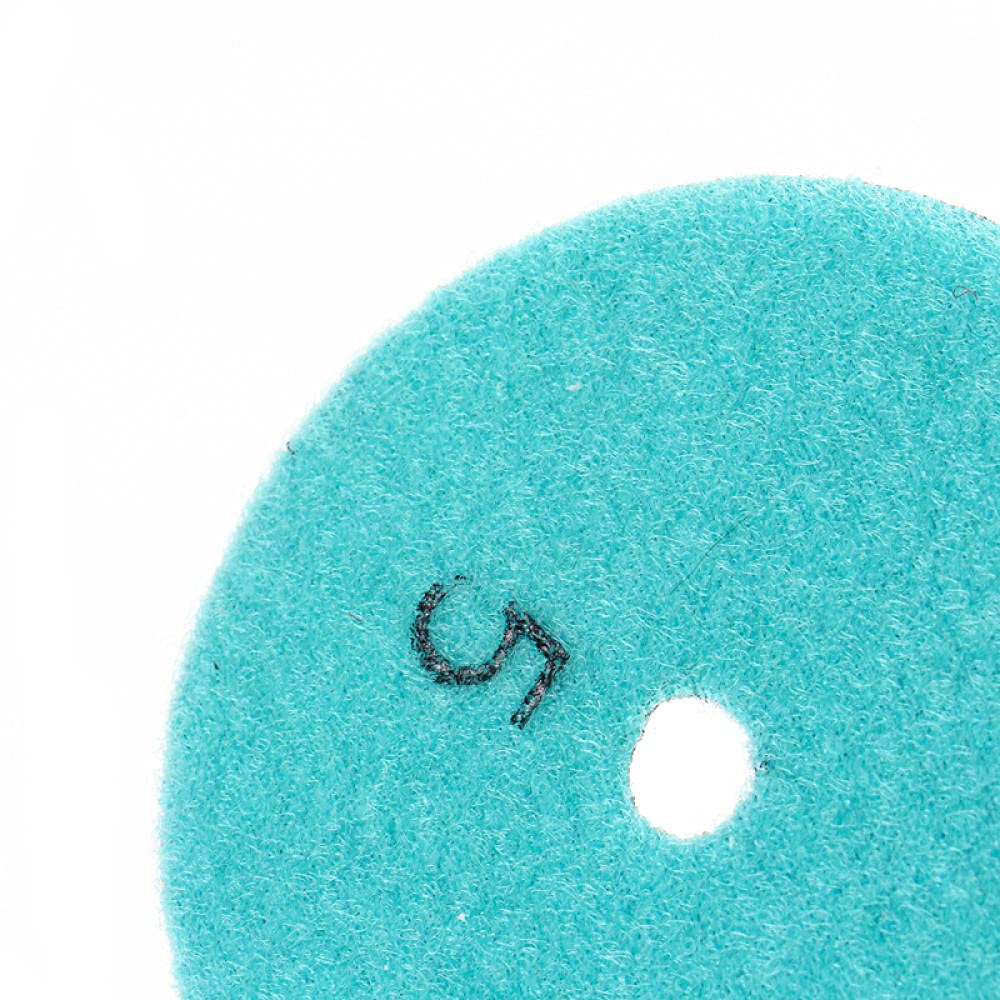 7pcs / Set di 4 pollici 100mm 100mm Diamante flessibile Dischi di lucidatura a dischi Levigatura Dischi di Levigatura Lucidatura Dischi di lucidatura di granito di marmo-digitare un