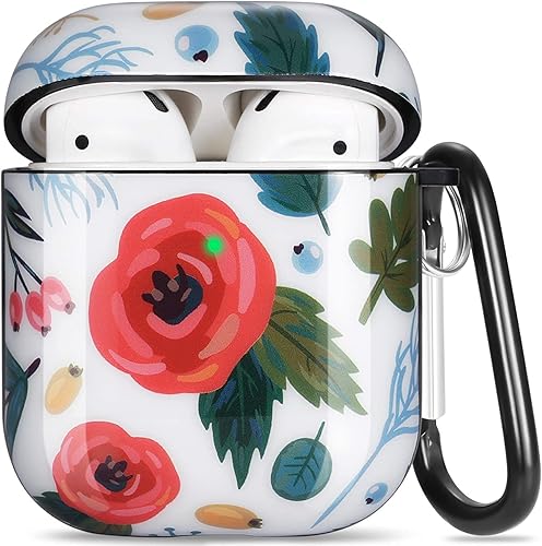 Vista 54 de Funda para AirPod, diseño de mármol, funda protectora portátil con llavero compatible con Apple AirPods, funda de carga 2 y 1, para niñas, mujeres