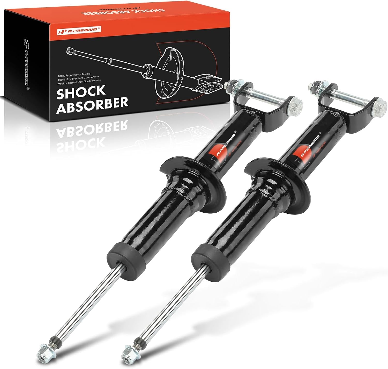 A-Premium Rear Shock Absorber Strut Compatible with Ram 1500 2019-2024, 2-PC Set