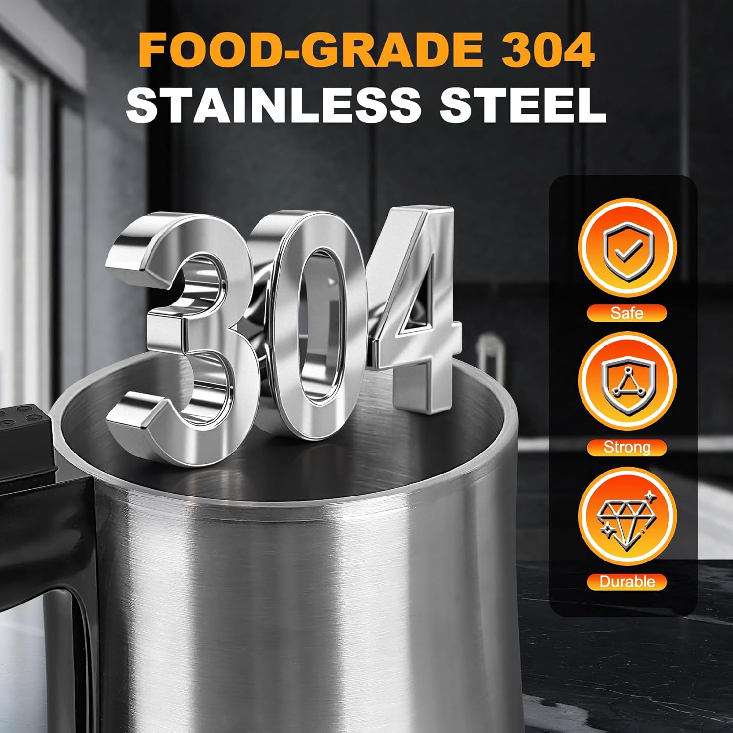 2 IN 1 Weed Decarboxylator and Infuser, Herbal Infuser, Adjustable Temperature（32-250°F）304 Stainless Steel, Tincture Machine, Butter Machine Include Recipes Lifetime Replacement (Sliver)