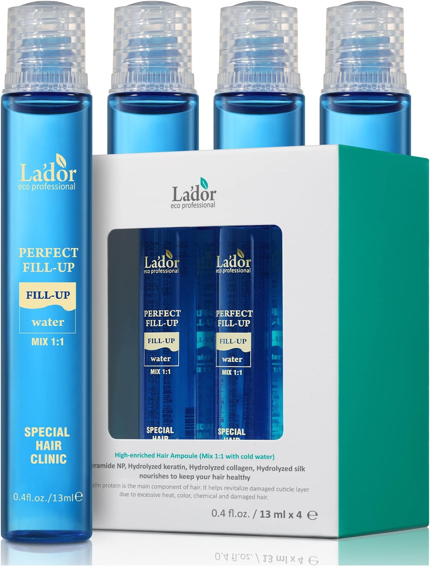 Perfect Hair Fill-Up - Original Intensive Korean Hair Treatment (4 x 0.4fl. oz)