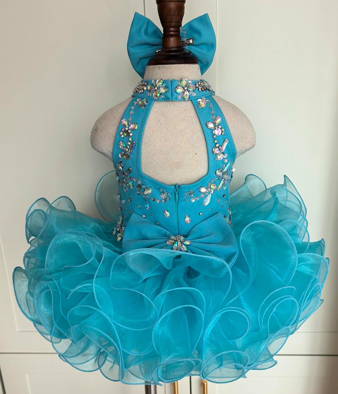 Jenniferwu Infant Toddler Baby Newborn Little Girl's Pageant Party Birthday Dress image 3