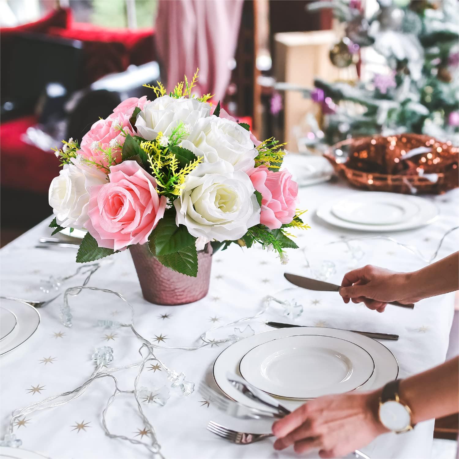 センターピース用ウェディングフラワーボール 10個 造花ボール アレンジメント ブーケ 造花ローズボール 結婚式 誕生日パーティー バレンタイン Vitalitafisio Com Br センターピース用ウェディングフラワーボール 10個 造花ボール アレンジメント ブーケ 造花ローズボール 結婚式 誕生日パーティー バレンタイン Vitalitafisio Com Br