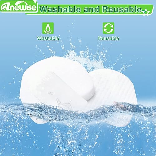 Miniatura 6 de 4 filtros de espuma y fieltro de repuesto para Shark Navigator NV100 NV105 NV105 NV105 26 NV106 NV200 NV201 NV202 NV450 NV480 NV482 UV300 aspiradora