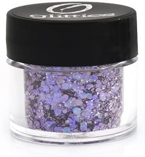 GLITTIES - Sugar Plum - Holographic & Matte Chunky Mixed Glitter ✶ COSMETIC GRADE ✶ Festival Body Glitter, Makeup, Face, Hair, Lips, Nails - (10 Gram)