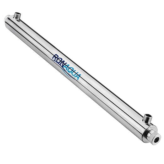 Purificador de Agua UV Ronaqua 55W 12 GPM con 2 Bombillas miniatura 3