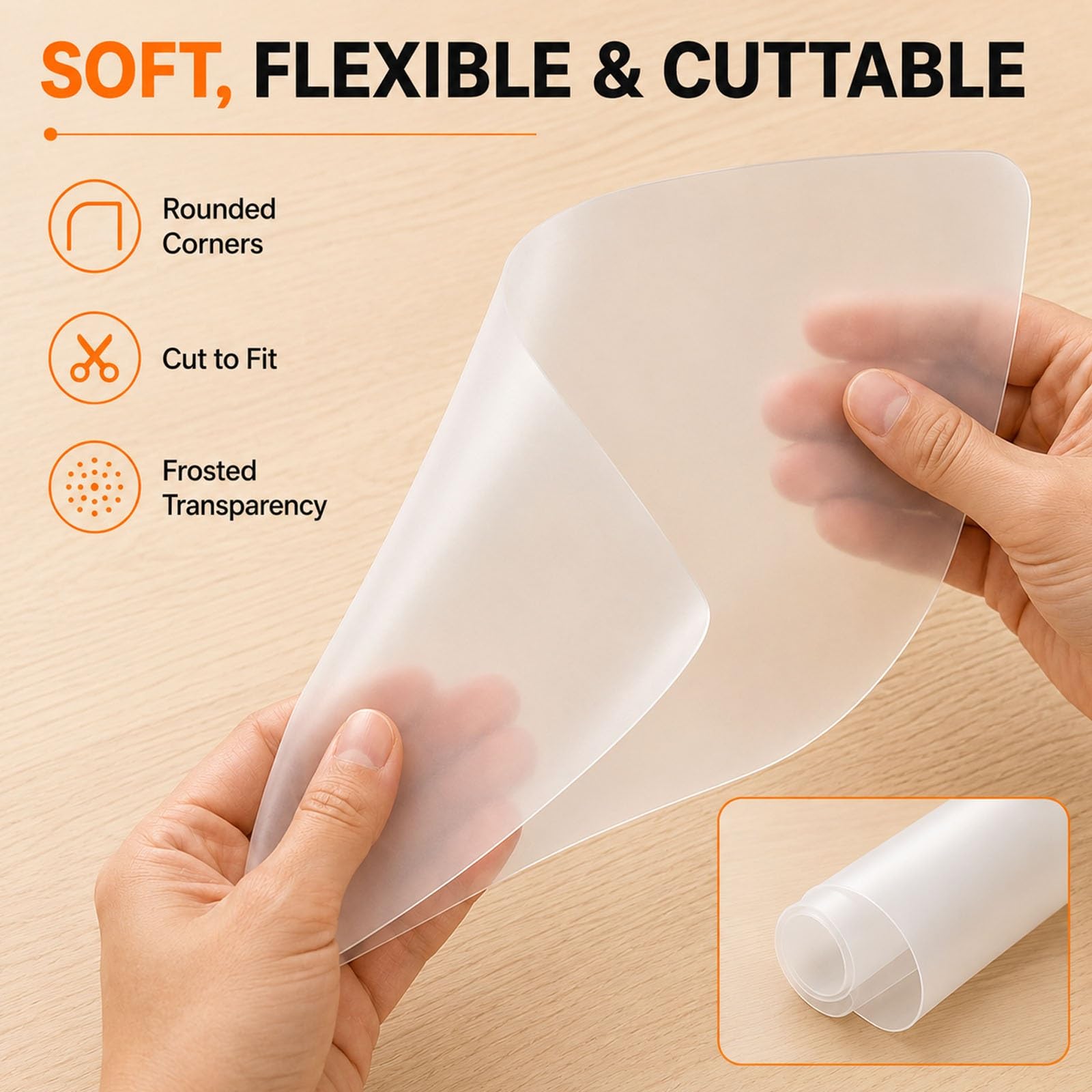 Grand Tapis De Table En Silicone Résistant à La Chaleur Facile à Nettoyer