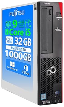 富士通製 Windows11 デスクトップPC 富士通 デスクトップパソコン Office搭載 新品 同様 windows11