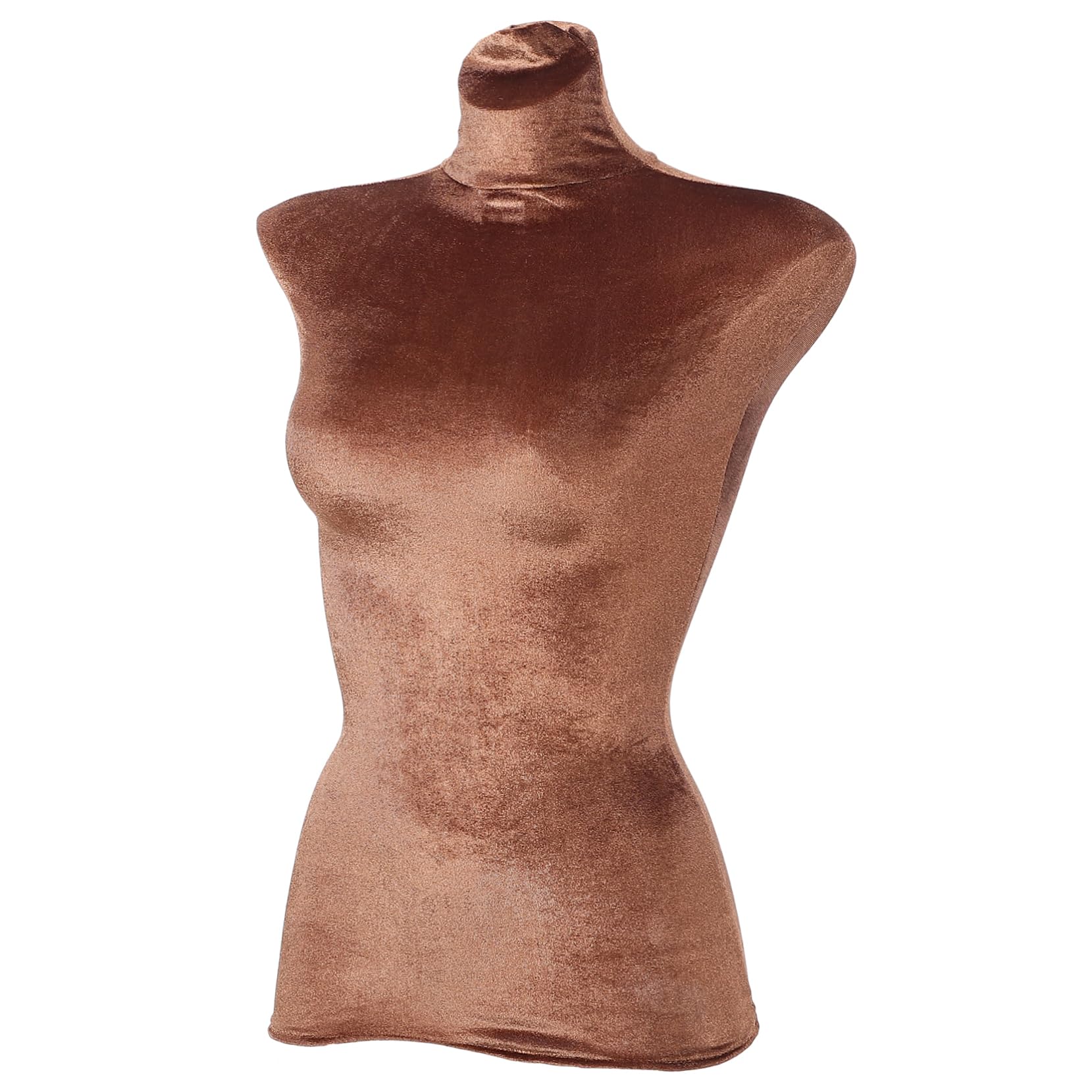 Hohopeti 5pcs Body Mannequin for Clothes Female Mannequin Cloth Cover Mode Half Body Cover Stain Resistant Velour