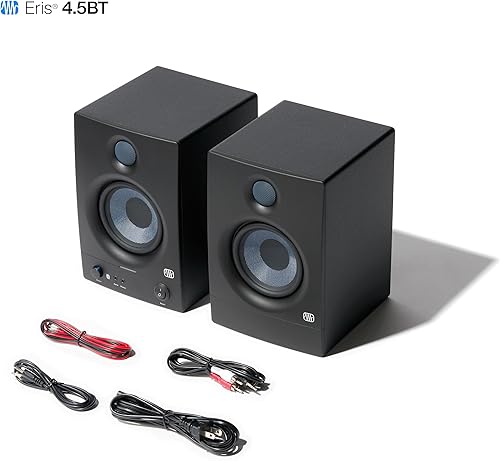 Miniatura 7 de PreSonus Eris 4.5BT (2 generación) Monitores de referencia multimedia de 4.5 pulgadas con tecnología inalámbrica Bluetooth