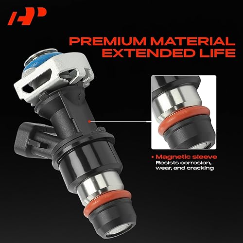 Miniatura 3 de A-Premium Paquete de 8 inyectores de combustible de 4 agujeros compatibles con Chevy Silverado 1500 2500 3500, Tahoe/Suburban y GMC Sierra, Yukon