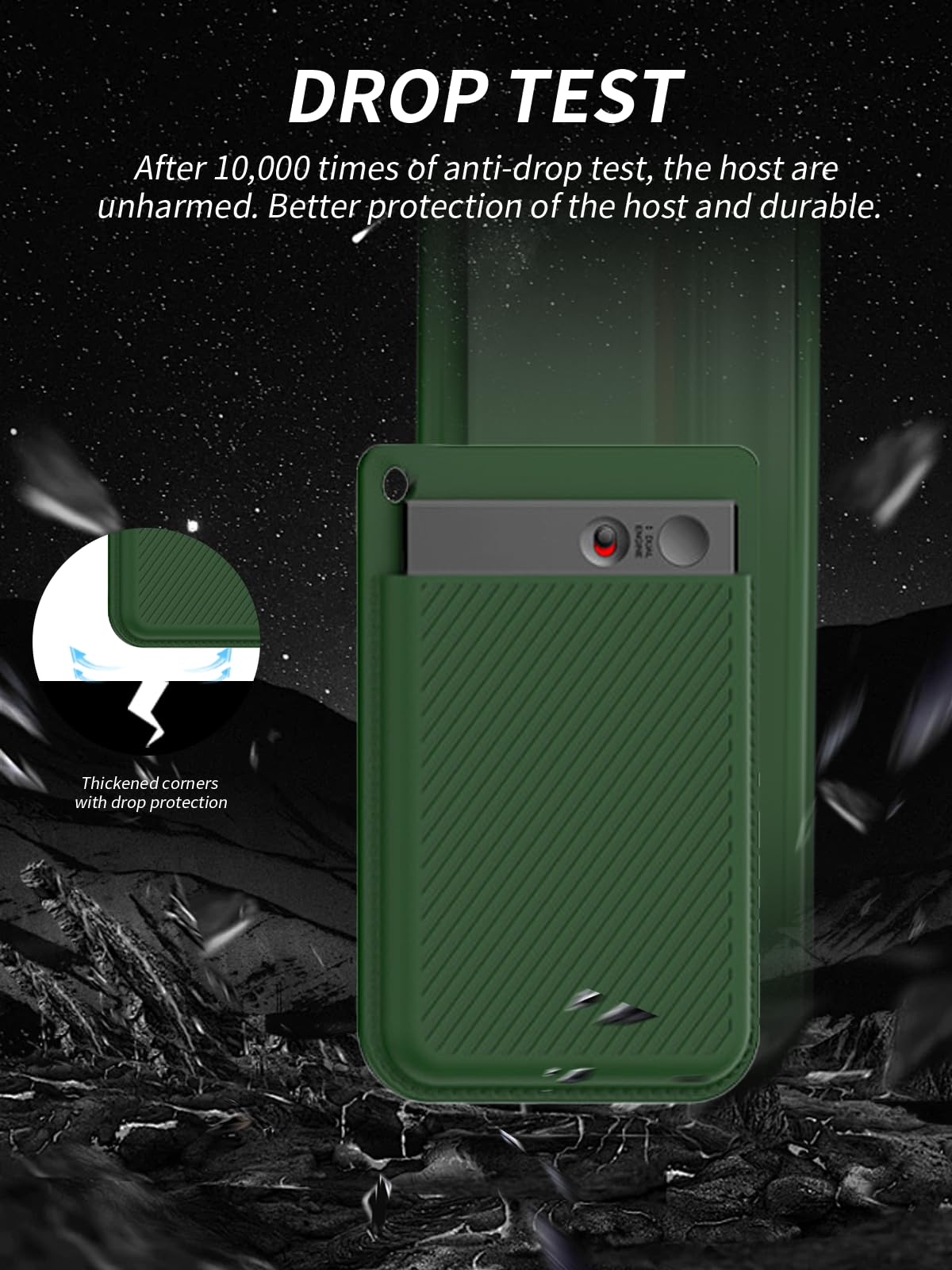 Étui pour enregistreur vocal PLAUD Note AI, protection tout compris, lavable, vert