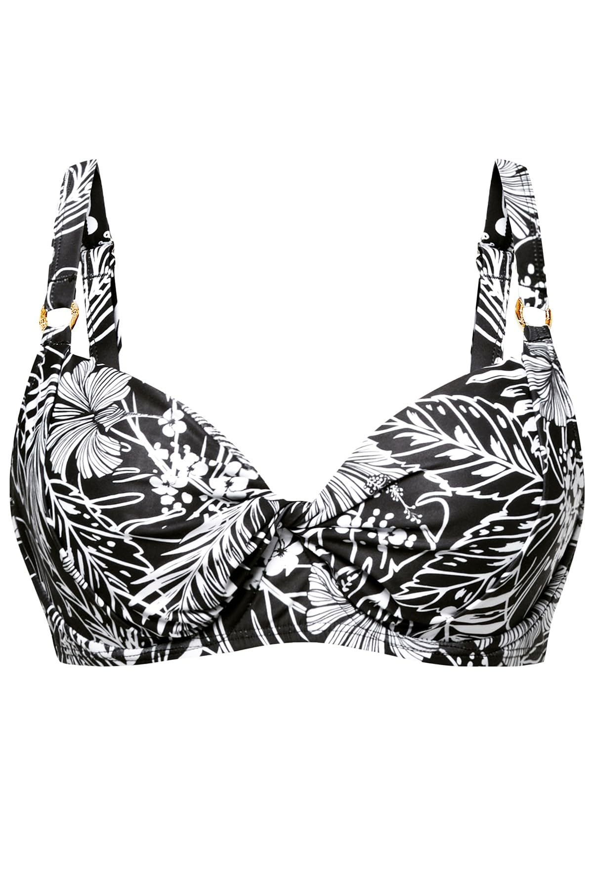 Women Underwire Bikini Top - Bra Padded Push Up Swimsuit Top