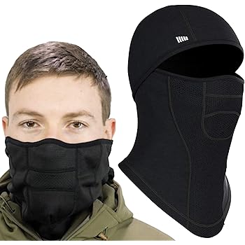 Balaclava Face Mask Ultimate Protection from Dust, Aerosols & Elements - 6 Ways to Wear