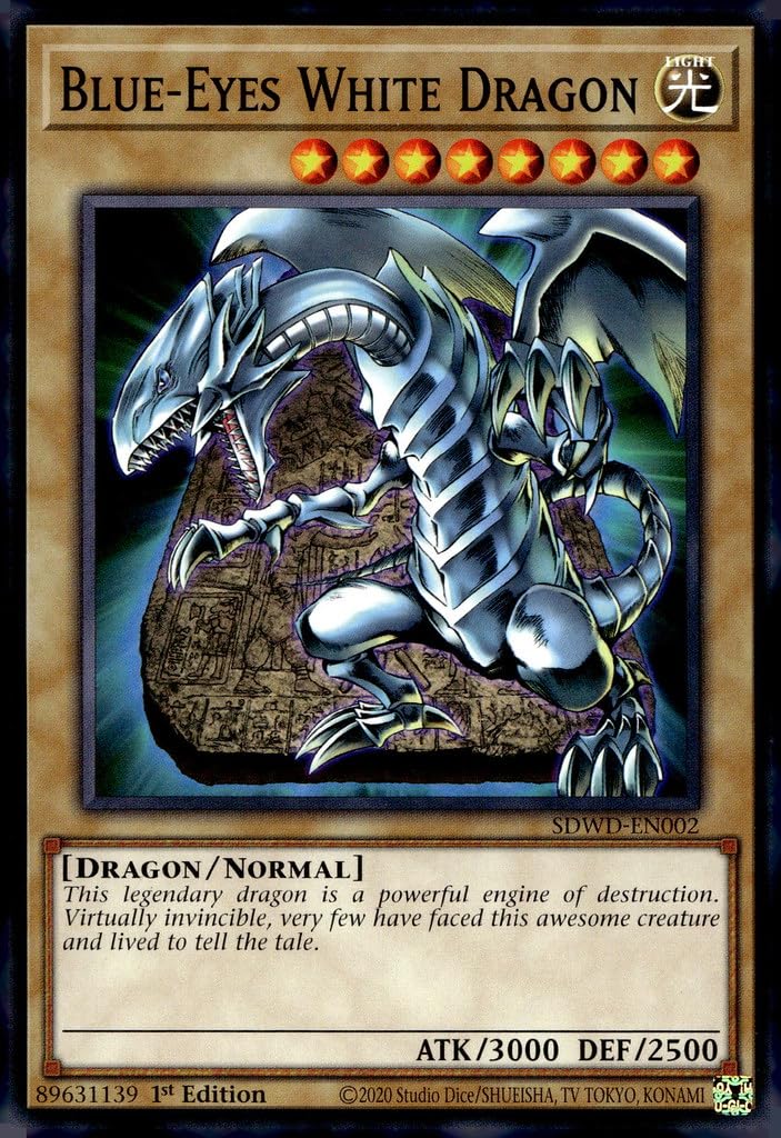 Amazon.com: Blue-Eyes White Dragon (SDWD-EN002) - SDWD-EN002