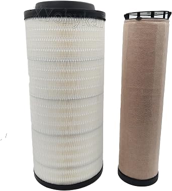 XYo Air Filters 245-6375 245-6376 For CAT Engine C7 C9 Loader 950H 962H 966D 966E 966F 2456375 2456376