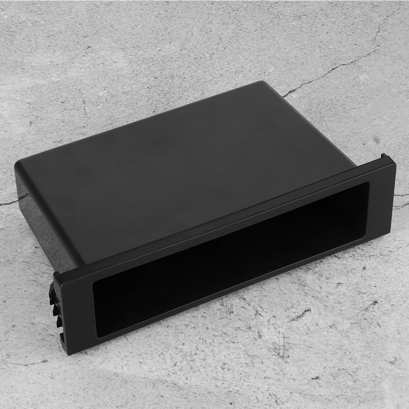 Contenitore Radio Stereo per Auto 1Din, Custodia per Cruscotto da Taschino per Auto Accessori per Riporre gli Interni Organizer, Kit per Cassetti Multi Applicazione Adatto per