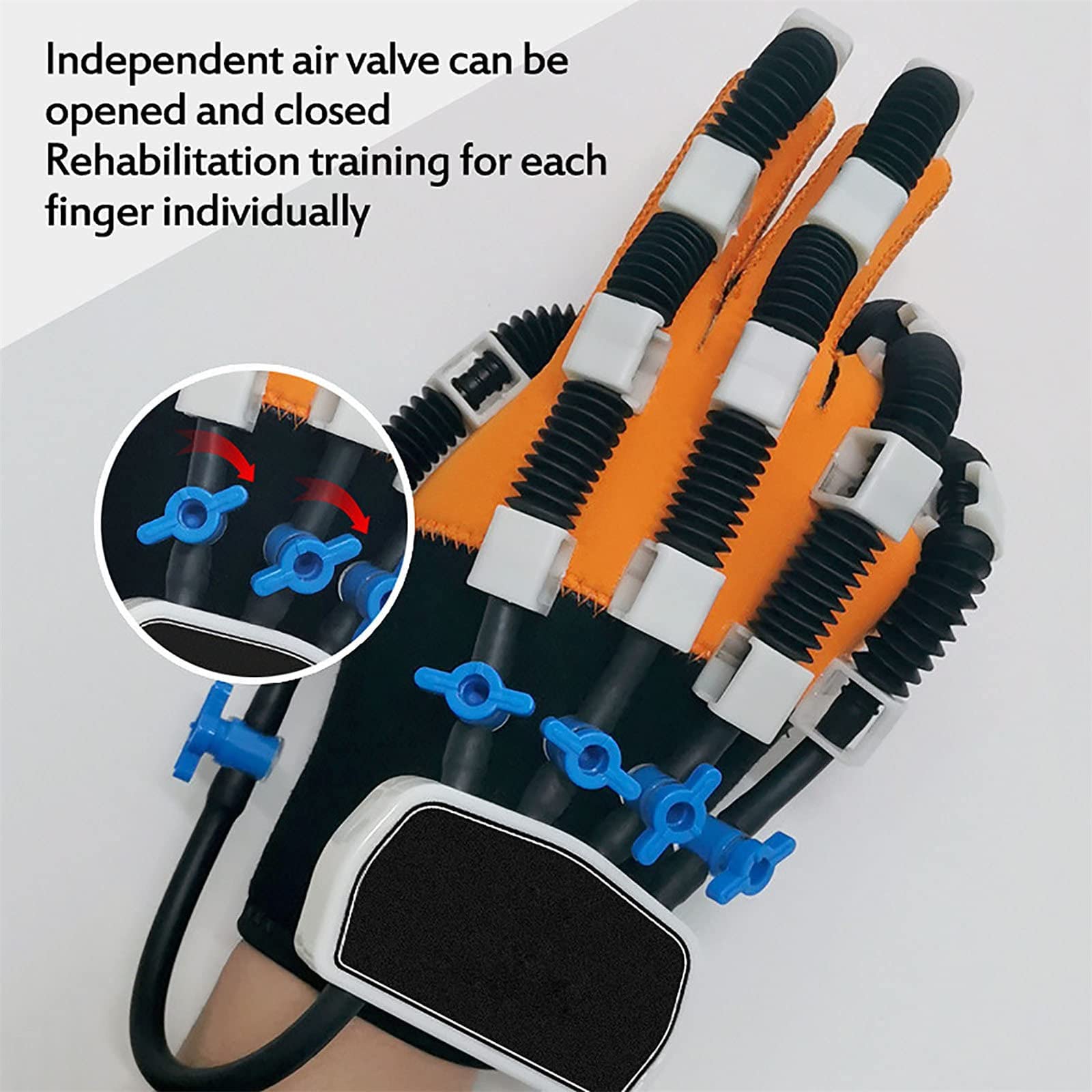 Hemiplegia Finger Rehabilitation Trainer Rękawice robota - rękawice robota rehabilitacyjnego,lefthand-L