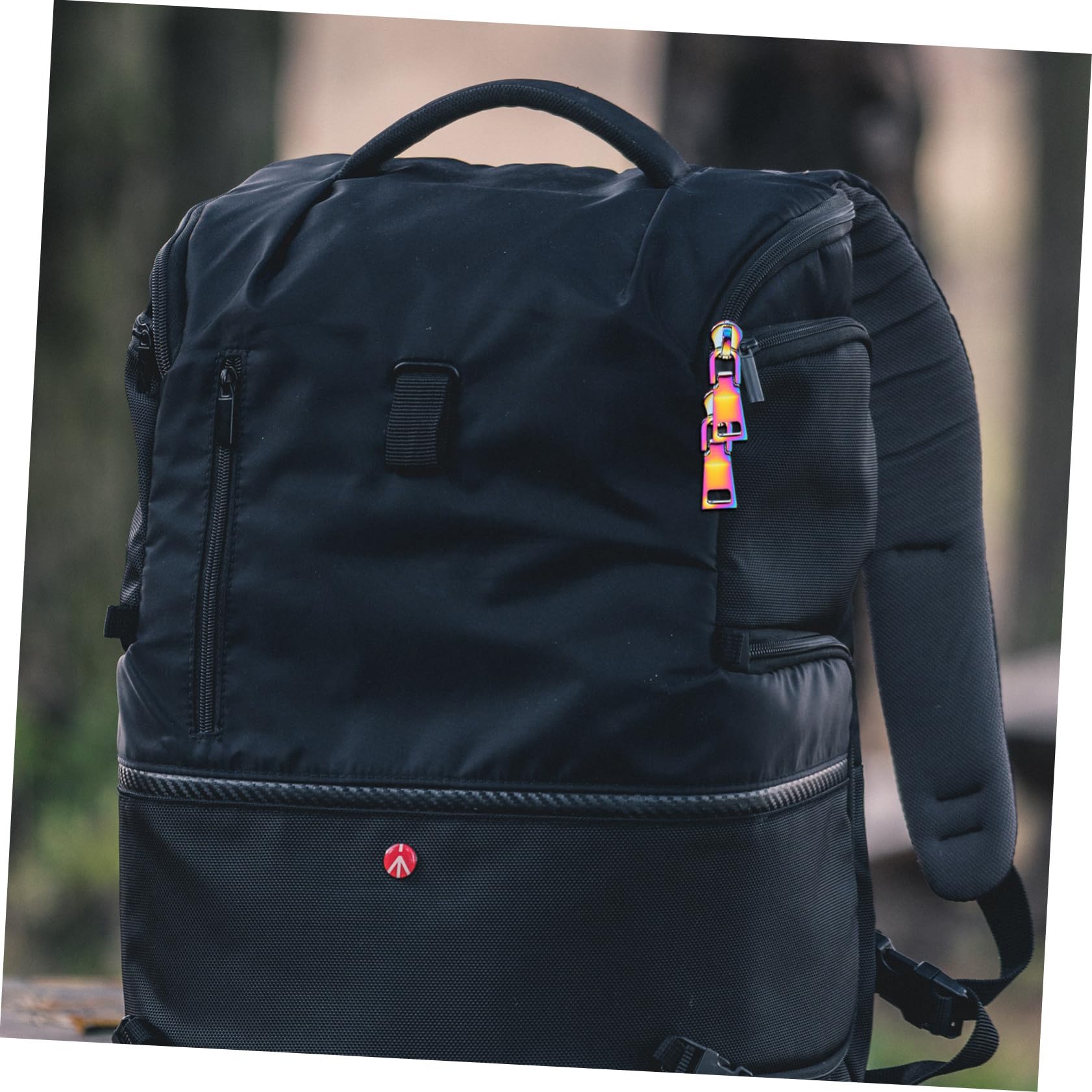 Tofficu 30piezas Tiradores De Cremallera Metálicos Coloridos Para Ropa y Equipaje Accesorios De Repuesto Para Mochilas y Proyectos De Manualidades