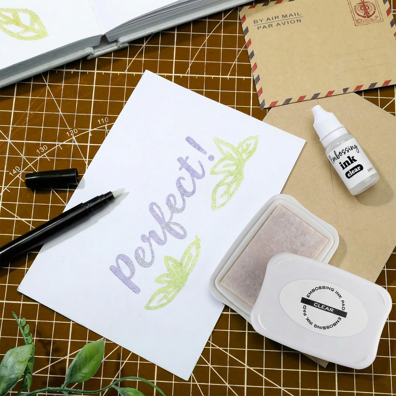 ForraFun Embossing Ink Pads - DIY Cards & Scrapbooking -4
