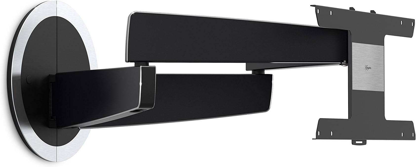 Vogel's Next 7346 Design Full Motion TV Wall Mount for 40-65 inch OLED TVs Swivel Max. 67 lbs (30 kg) VESA Max. 400 x 200 Black