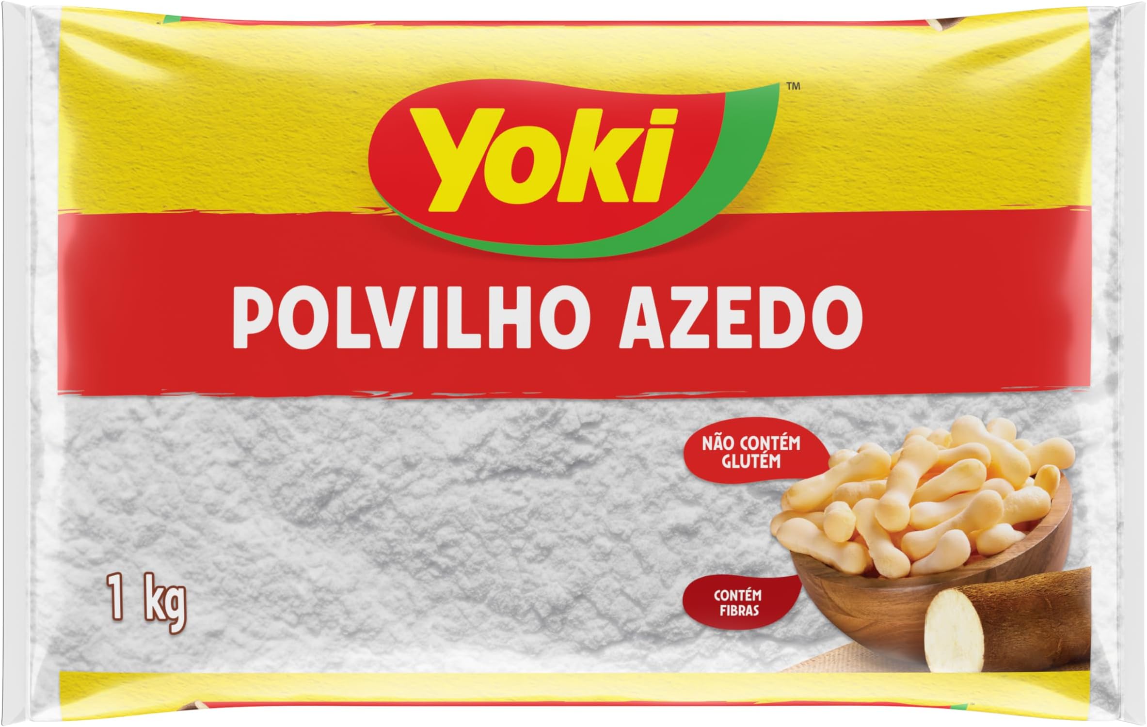 Sour Starch - Polvilho Azedo - Yoki - 500g - Gluten Free