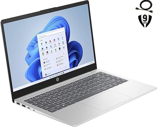 Miniatura 2 de HP Laptop FHD 2023 de 14 pulgadas, pantalla IPS antirreflejo, procesador Intel i7-1355U de 13 generación, 32 GB RAM 1 TB PCIe SSD, teclado