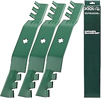 Vista 22 de UDC Parts 103-6401 Hojas de cortadora para Exmark de 48 pulgadas 103-6401-S 103-6381-S 103-6381 103-6391-S 103-6391 103-6396 103-6396-S Lazer Z Turf