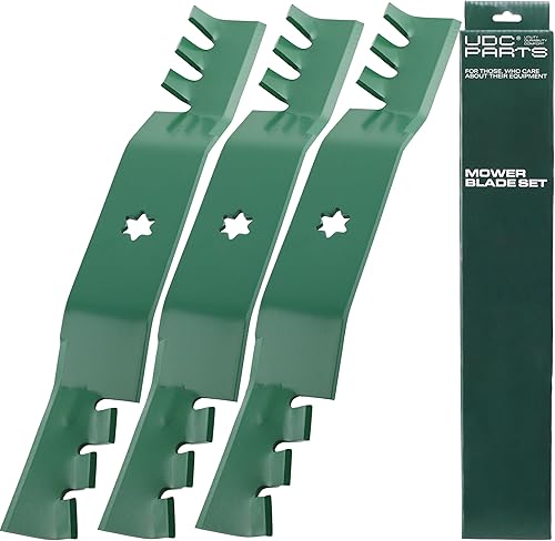 Miniatura 22 de UDC Parts 532173921 cuchillas de cortacésped para Husqvarna 48 pulgadas 173921 YTH2348 GTH2548 YTH2148 2748GLS YTH2448 YTH2748 YTH1848XP 532 17