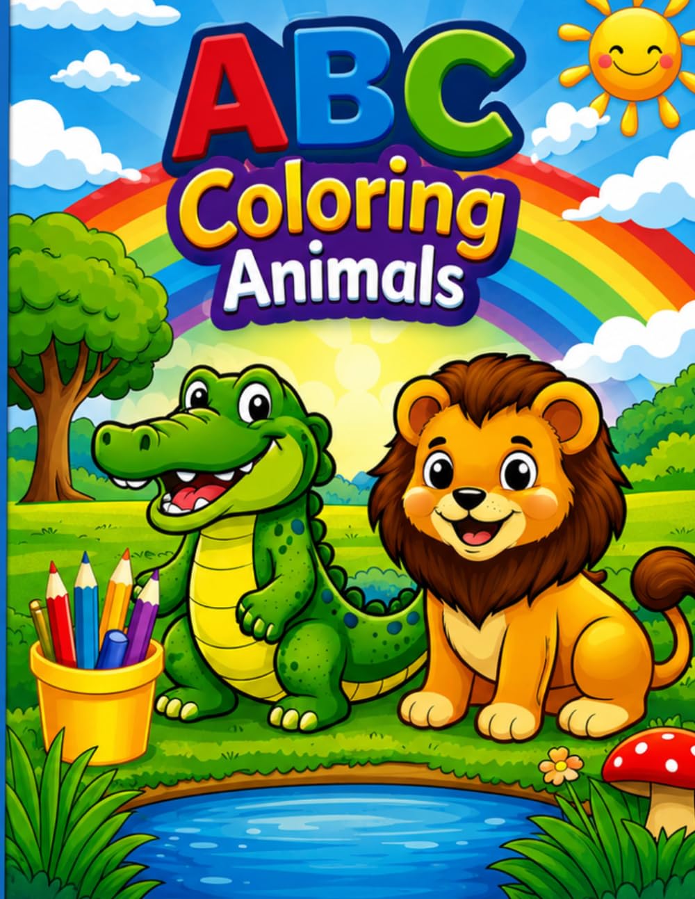ABC COLORING ANIMALS