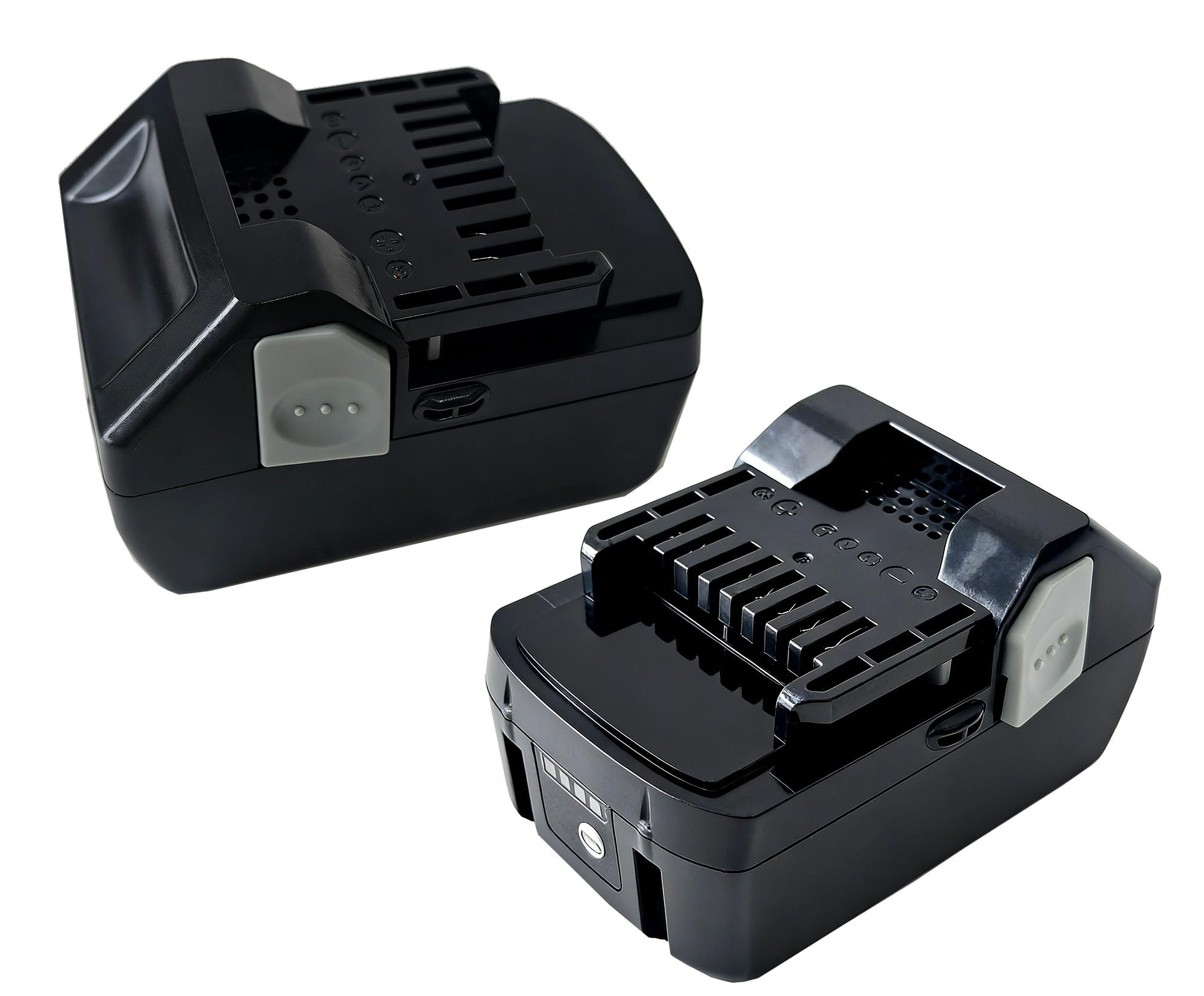 Lot de 2 batteries de rechange, 18 V, 5,0 Ah, pour Hitachi Hikoki BSL1815, BSL1815X, BSL1815S, BSL1830, BSL1830C, BSL1840, BSL1850, compatible avec 330068 335790 339782 C1850 DBAL DH18 DBL DH18DBDL