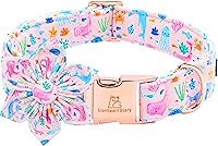 Vista 20 de Lionheart glory Collar de perro con bandera estadounidense, collar de flores para perro del 4 de julio, resistente y ajustable, collar patriótico