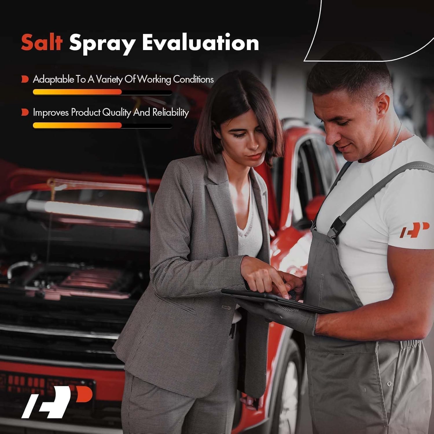 A-Premium Front Driver and Passenger Side Brake Dust Shield Compatible with Toyota Models - Camry 2002-2006, Highlander 2001-2007, 2-PC Set