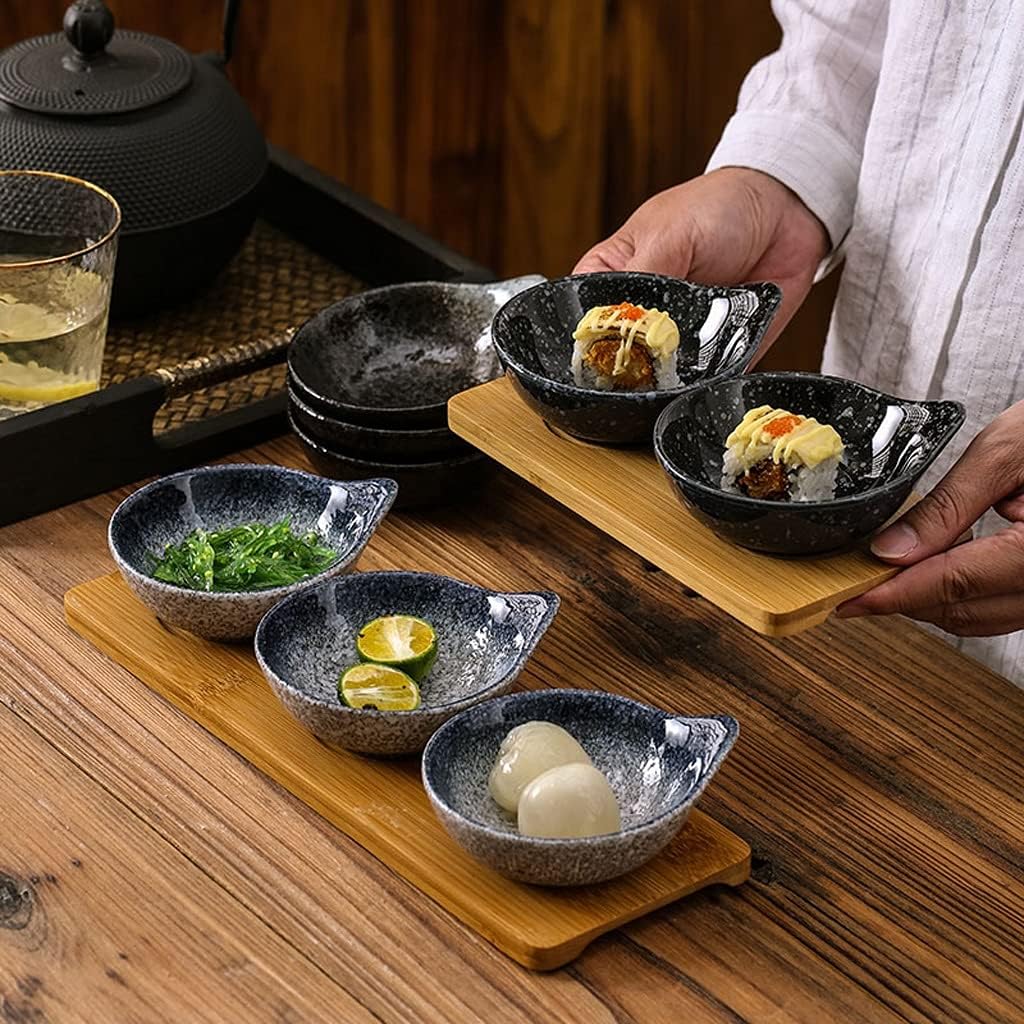 陶器 薬味・調味用ボウル, シリアルアイスクリームデザートサラダマルチカラー用ソースディッピングボウル(A)