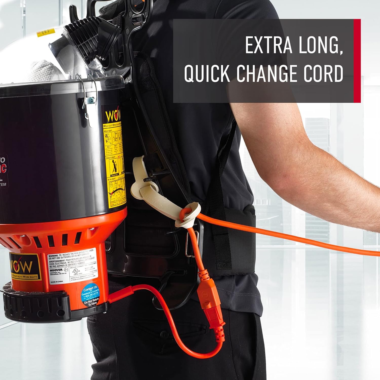 Super Brands HVRC2401 - Backpack Vacuum