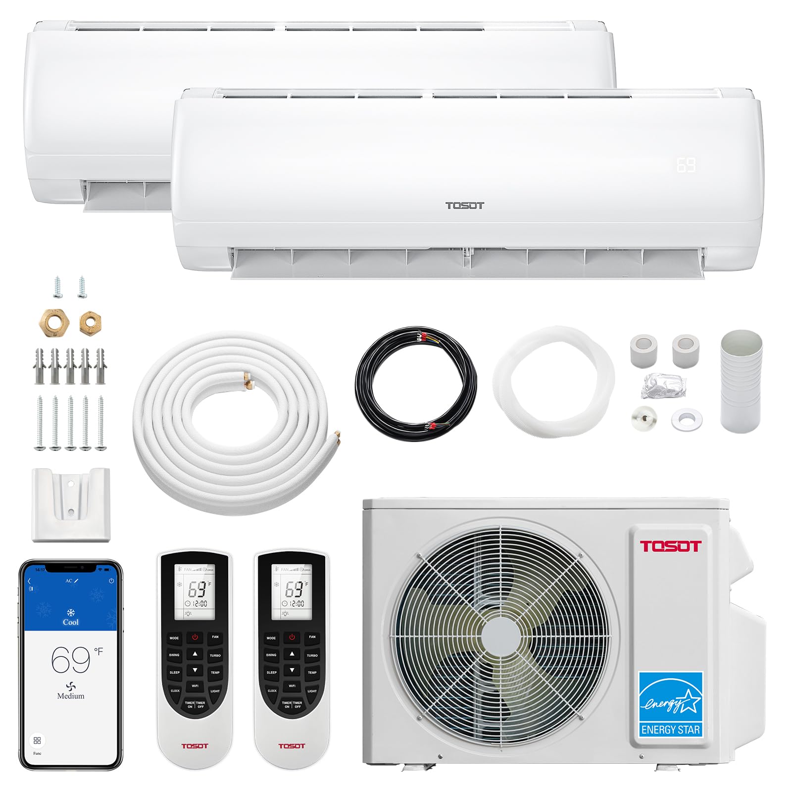 18000 Btu Bosch Mini Split Ac 900 Sq Ft Air Conditioner