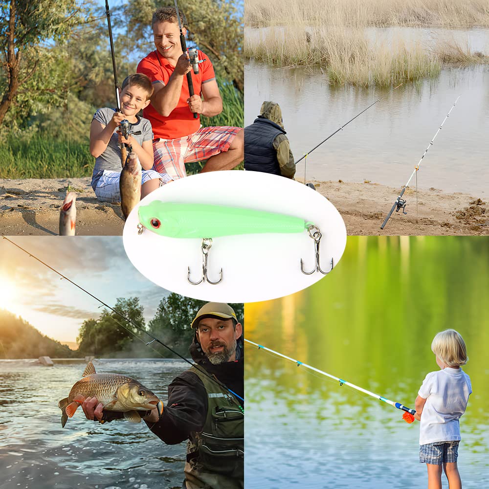 Kit Pêche 36 Pièces Leurre Souple Ver - Hameçons Poids Texas Wacky - LunkerHunt