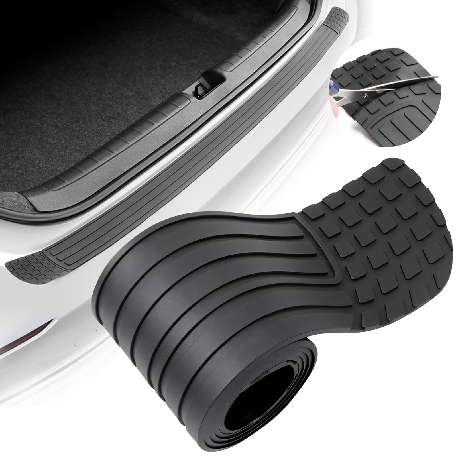 R-timer Car Rear Bumper Protector Guard for BMW G99 M5 Touring 24-26