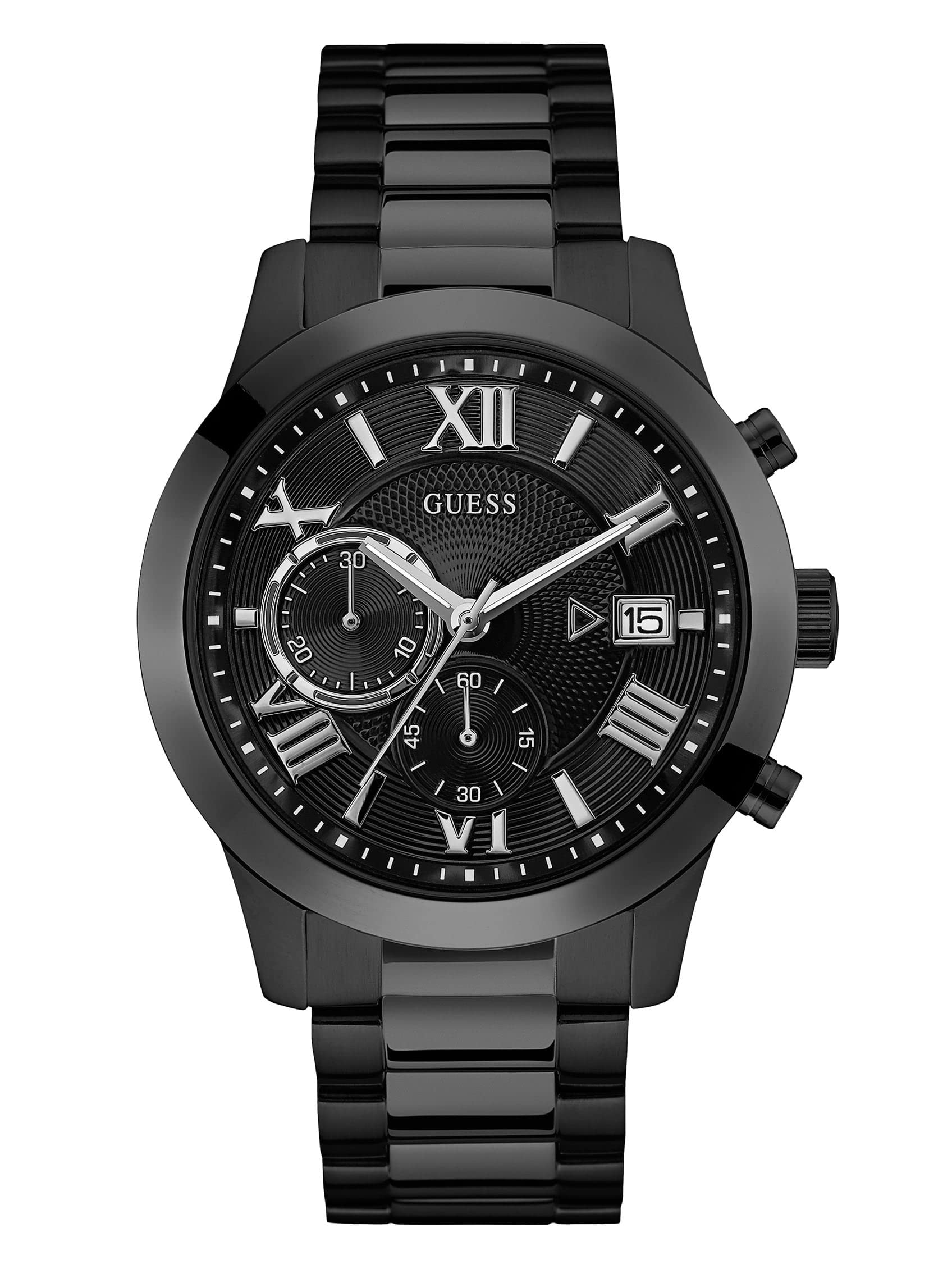 Men's Analog Dress Watch| Stainless Steel Case| 50M Water Resistance