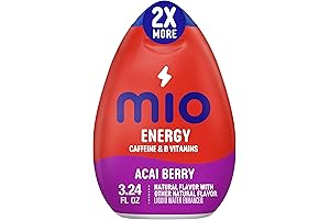 SodaStream Energy Acai Berry Storm Liquid Water Enhancer: Refreshing, Energizing, and Flavorful