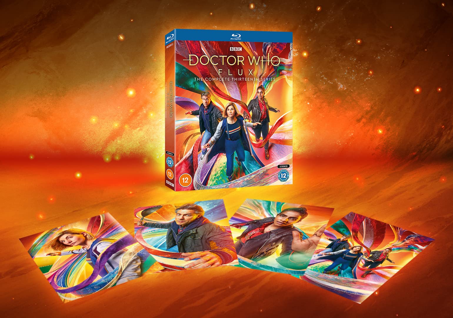 Doctor Who - Series 13 - Flux (includes 4 Exclusive Artcards) [Blu-ray] [2021]